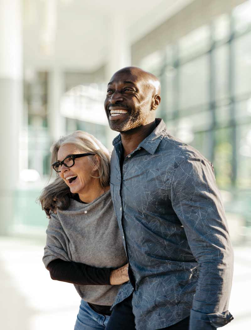 couple walking in the mall membership club photo